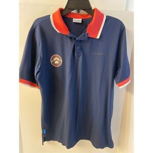 Columbia polo men’s Xl shirt patches